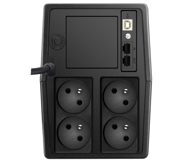 POWER WALKER UPS LINE-IN VI 1000 SCL FR (4X PL 230V, RJ11/45 IN/OUT, USB, LCD) - 621071 - zdjęcie 4